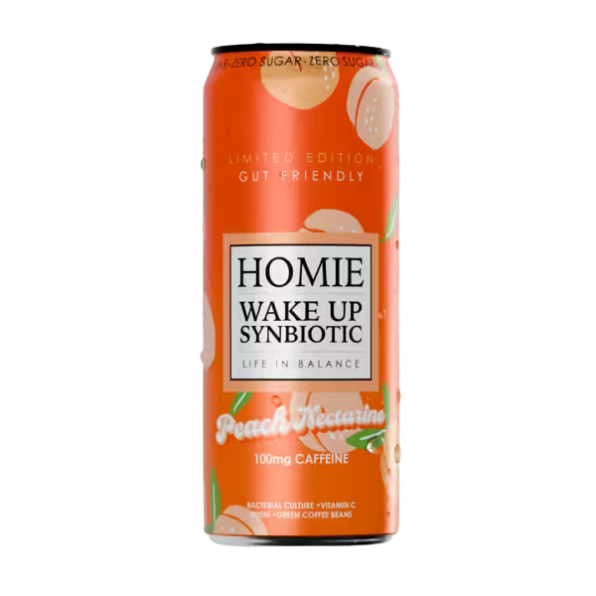 HOMIE Wake Up Synbiotic Peach Nectarine
