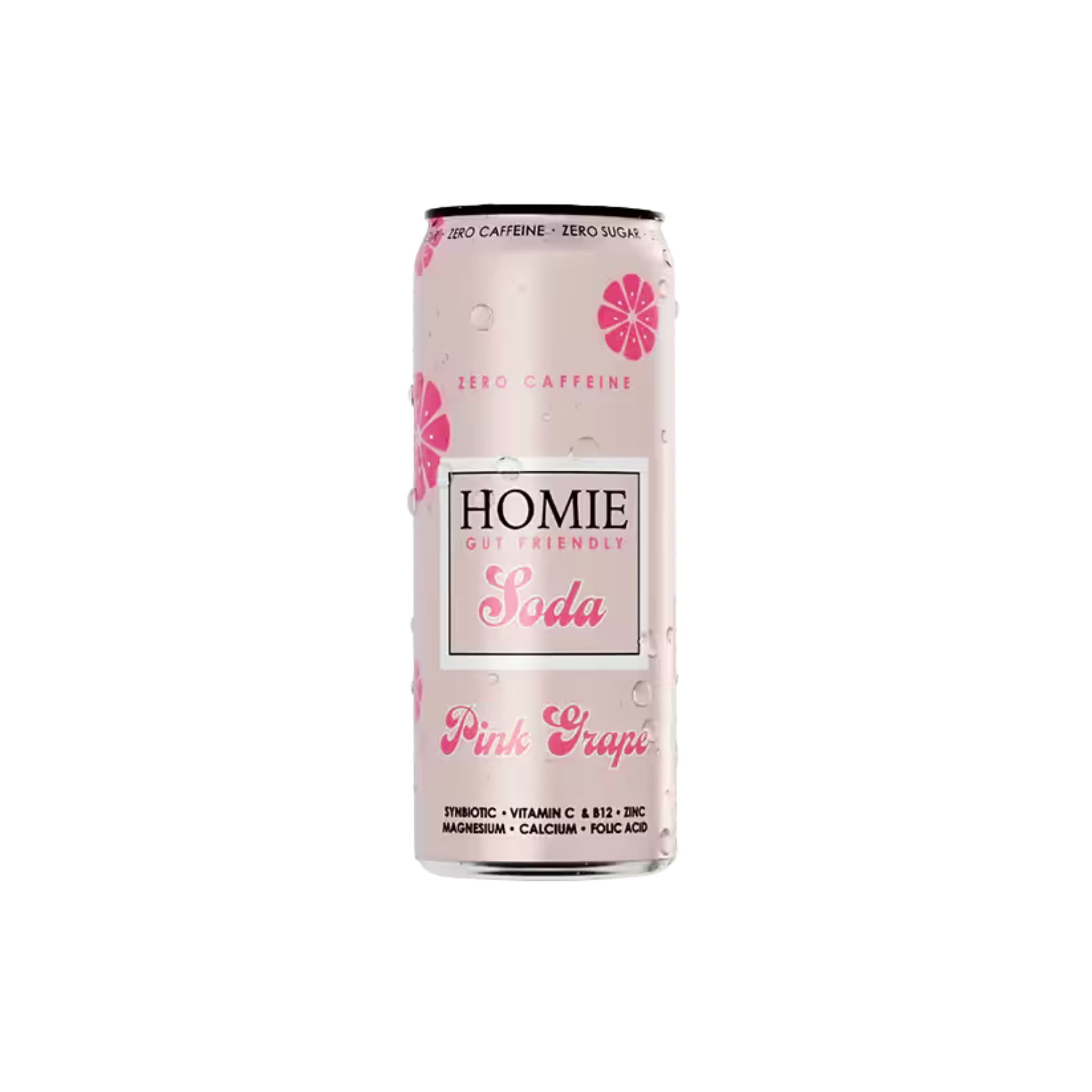 HOMIE Synbiotic Soda Pink Grape
