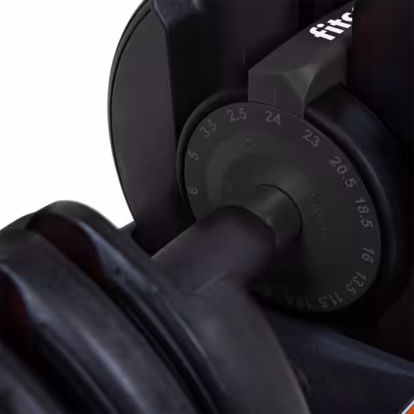 Verstellbare Kurzhantel 24 kg mit Drehgriff | Verstellbare Kurzhantel