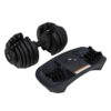 Adjustable_fitcom_6web Verstellbare Kurzhantel 24 kg mit Drehgriff | Verstellbare Kurzhantel