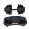 Adjustable_fitcom_7web Verstellbare Kurzhantel 24 kg mit Drehgriff | Verstellbare Kurzhantel
