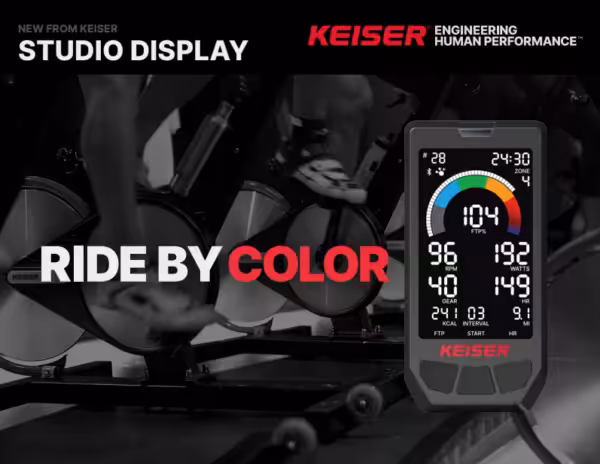 Keiser Indoor Cycle M3i Studio | Vélo de spinning