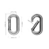 Carabiner_dimension-10 Beyond Power Premium Carabiner | pack of 6 carabiners