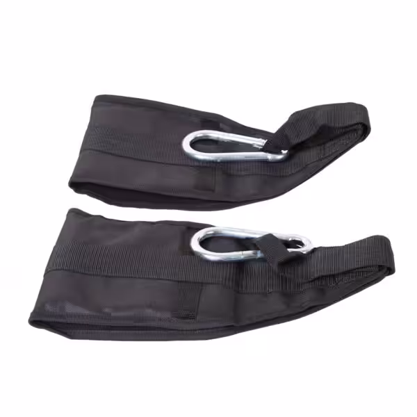 Sangles d'entraînement abdominal avec mousqueton | Ab Straps
