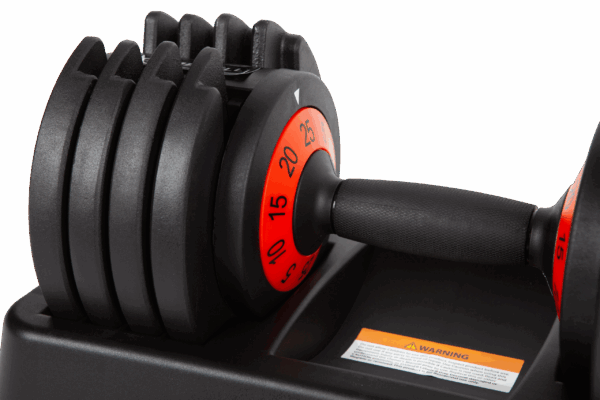Adjustable Dumbbell 25 kg | Haltère court réglable