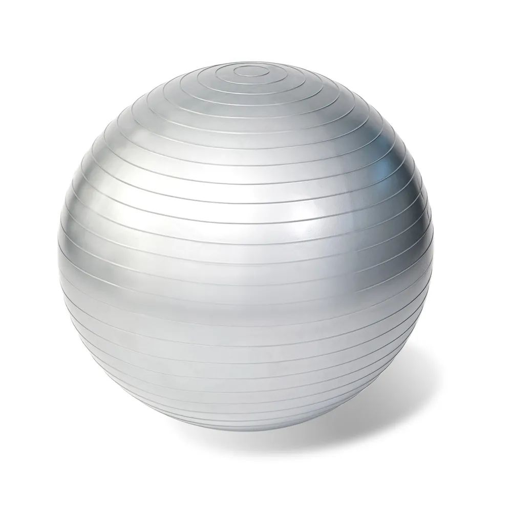 Ballon De Gymnastique Tunturi - 55/65/75/90 Cm, Anti-éclatement, Inclut Pompe Et Appli D'entraînement
