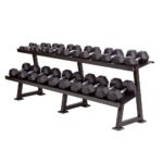 Product Image of a Hex dumbbell set 2.5 to 30 kg | Set incl. rack