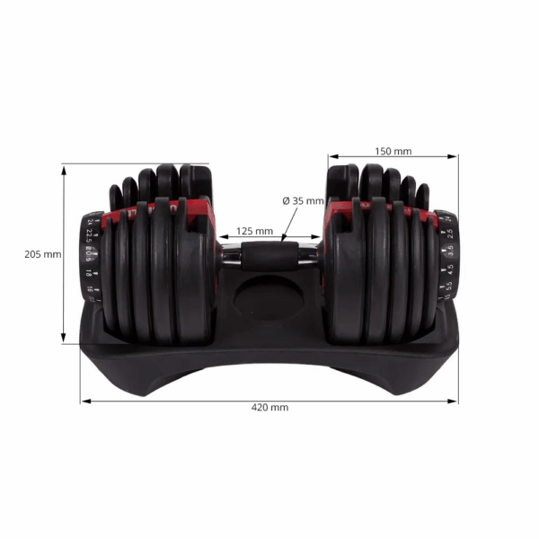 Adjustable Dumbbell 24 kg | Adjustable Dumbbell