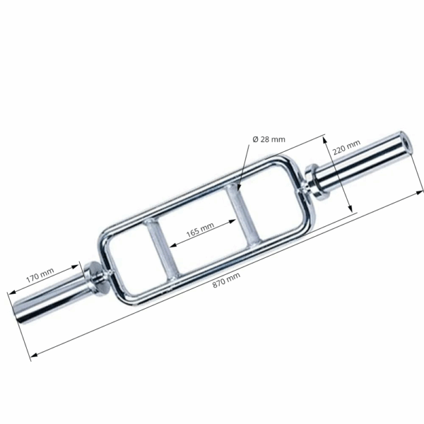 F-21953_Hammerbar-50mm_0-20250314-110151_Masse Hammer bar 50 mm | parallel handle