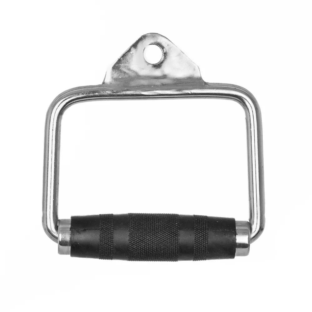 Gummierter Einhandgriff Cable Cross mit verchromtem Rahmen