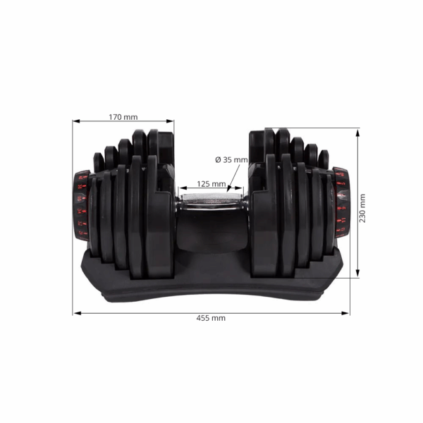Adjustable Dumbbell 40 kg | Verstellbare Kurzhantel