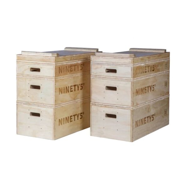 Immagine del prodotto di un set di blocchi da jerk Ninety5 - legno