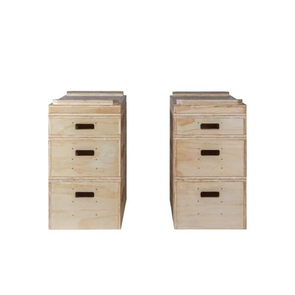 Immagine del prodotto di un set di blocchi da jerk Ninety5 - legno