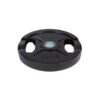Weight plate 50 mm | cast iron rubberized