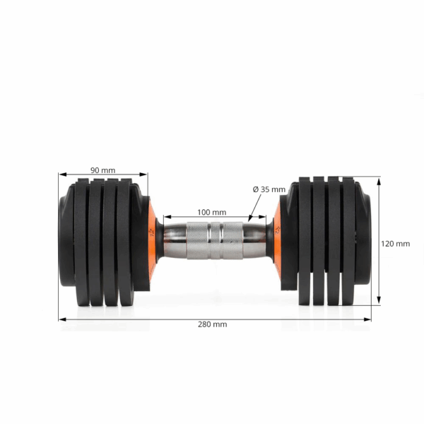 F-66472_Adjustable-Dumbbell-Set-bis-15lbs_4-20250314-100044_Masse Adjustable Dumbbell Set 1.5-7 kg | Haltères courts réglables