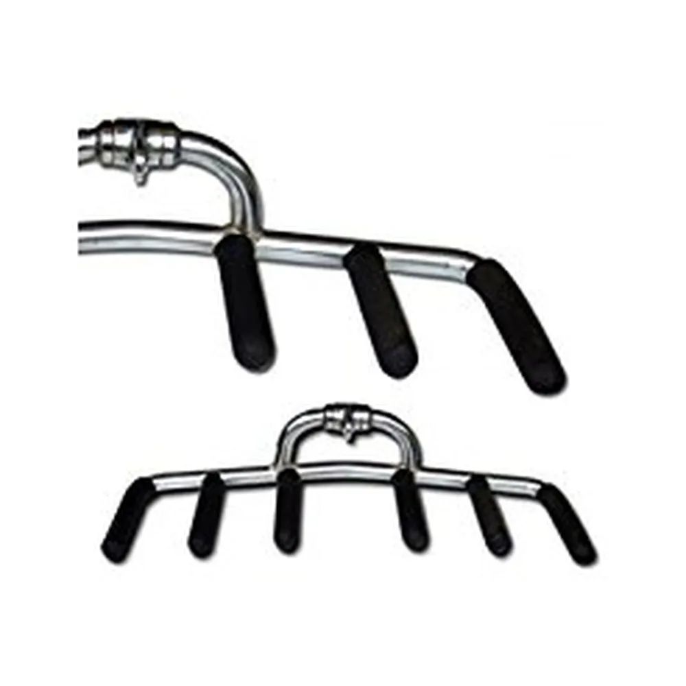 Poignées POWRX Pour Tour De Train - Poignées Parallèles Ergonomiques Pour Traction, Barre Biceps/triceps - Accessoire Fitness Musculation