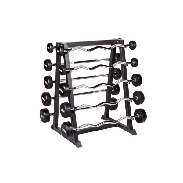 Product Image of a compact barbell set | incl. stand
