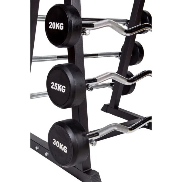 Product Image of a compact barbell set | incl. stand