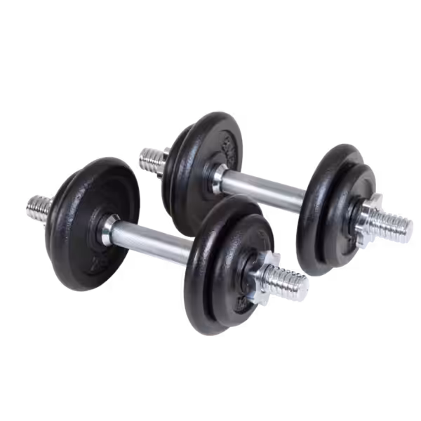Hantelset_7 Kurzhantelset 2x 10 kg | Hantelkoffer 30 mm