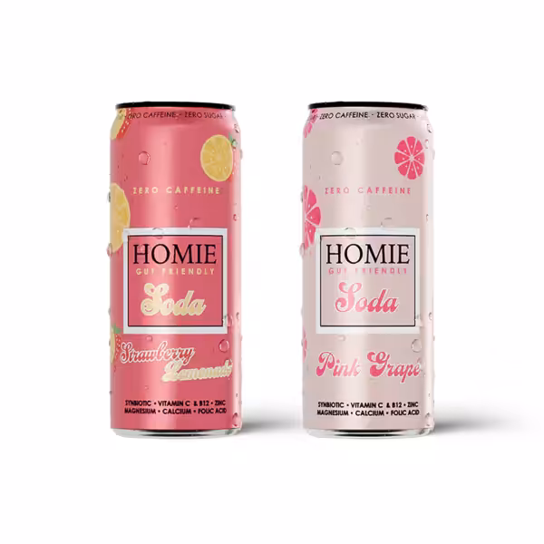 HOMIE Synbiotic Soda