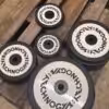 IMG_0911 Technogym Hantelscheiben Plate Set 30mm 137.5 kg | Occasion