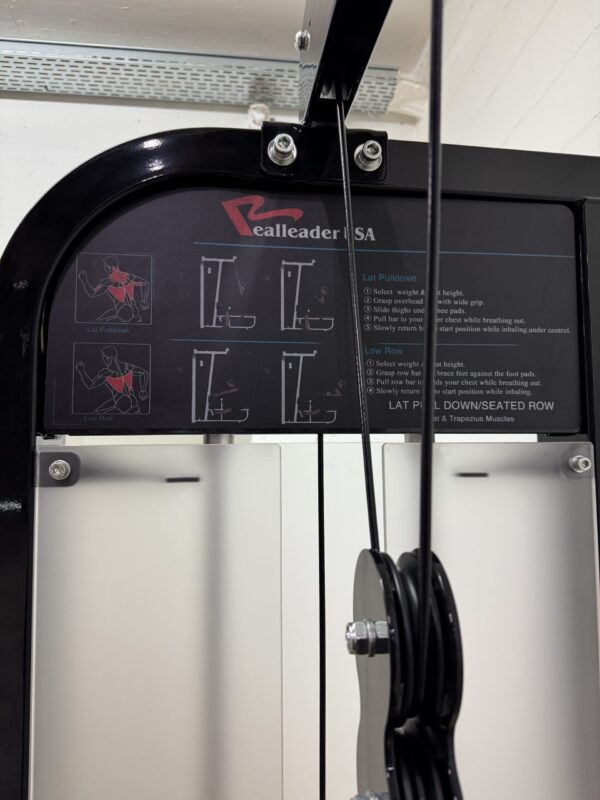 IMG_7092 RealLeader Lat Pull Down Seated Row Combo | PF-1004