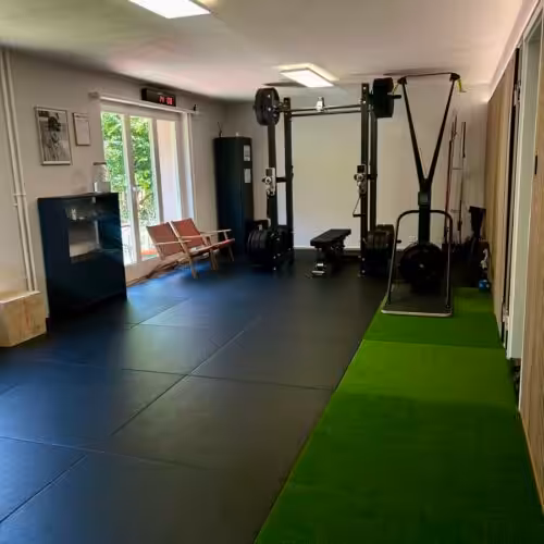 crossequip HG Pro Connect & Turf 25 Fitnessboden | Occasion