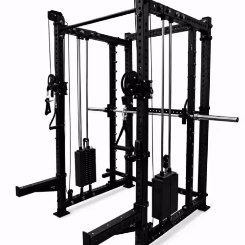 Multi Power Rack _ Smith Press e Cable Pull Multi Power Rack Smith Press & Kabelzug