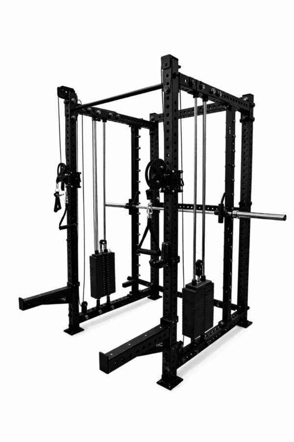 Multi Power Rack _ Smith Press & Cable Pull Multi Power Rack Smith Press & Kabelzug