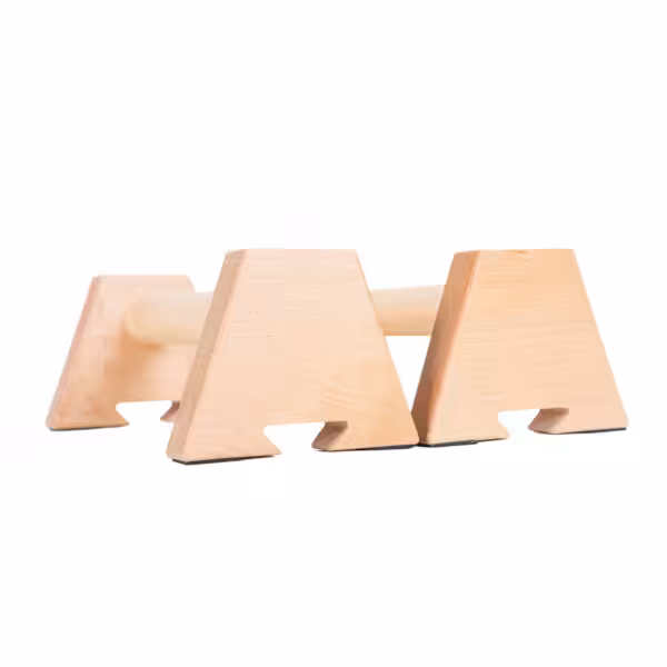 Liegestützgriffe aus Holz | Parallettes Paar