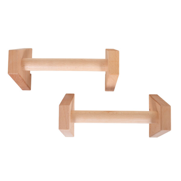 Maniglie per push-up in legno | Coppia parallela