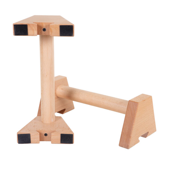 Maniglie per push-up in legno | Coppia parallela