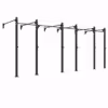R-SERIES Wall-Mounted Rig Triple Station | 3 Stationen
