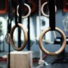 Ringe-Gym-Rings Ringe / Turnringe Holz | inkl. Straps