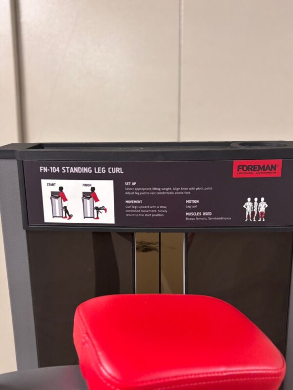 Foreman Fitness Standing Leg Curl | Occasion