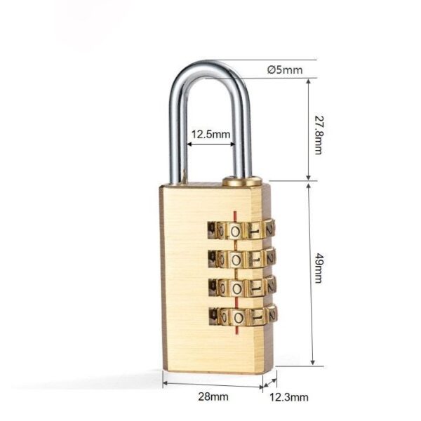 Zahlenschloss-4-stellig.jpg Zahlenschloss 4-stellig | Messing Schloss Zahlencode
