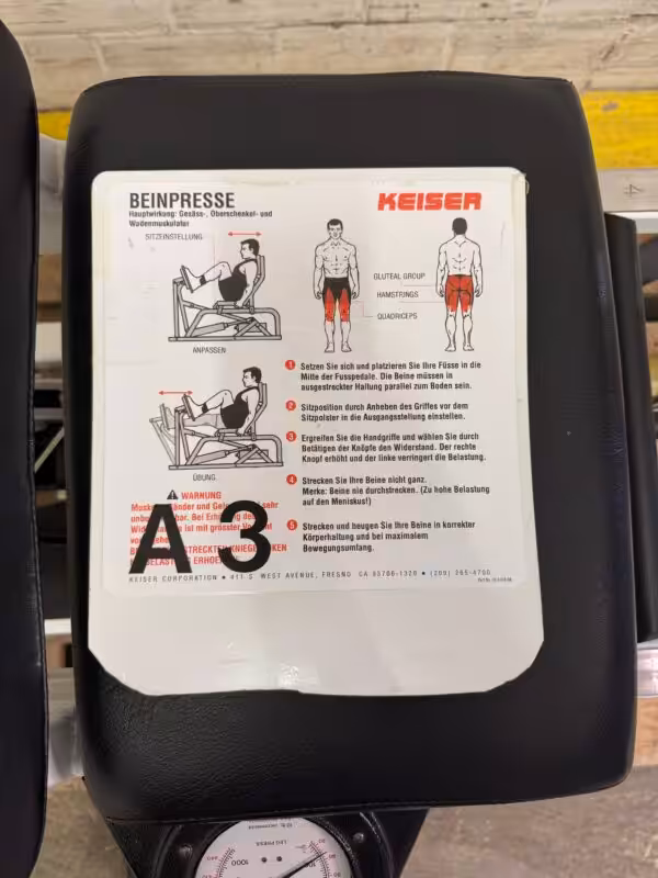 b-01a0f274a94372d194c9bac3db36f0ff-s-08527-keiser-leg-press-occasion-afe47c18a0 KEISER Lower Body Trio – Leg Press, Curl, Extension | Occasion
