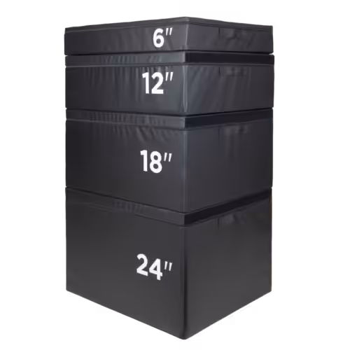 Premium Soft Jump Box Holz | Set 4-teilig