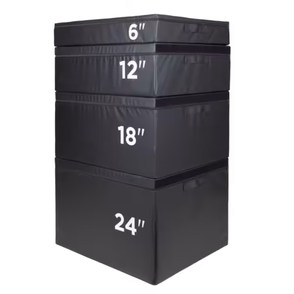 box_set_1 Premium Soft Jump Box Holz | Set 4-teilig