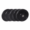 Bumper Plates entièrement caoutchouté | Noir