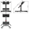 hpx-650_ma_sketch ATX Hyperextension 45° | Back trainer