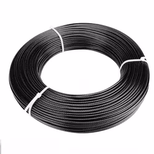 kabelrolle 5mm Plastifiziertes Stahlseil 50 m ร5 mm | Fitnessgerรคte Ersatzseil
