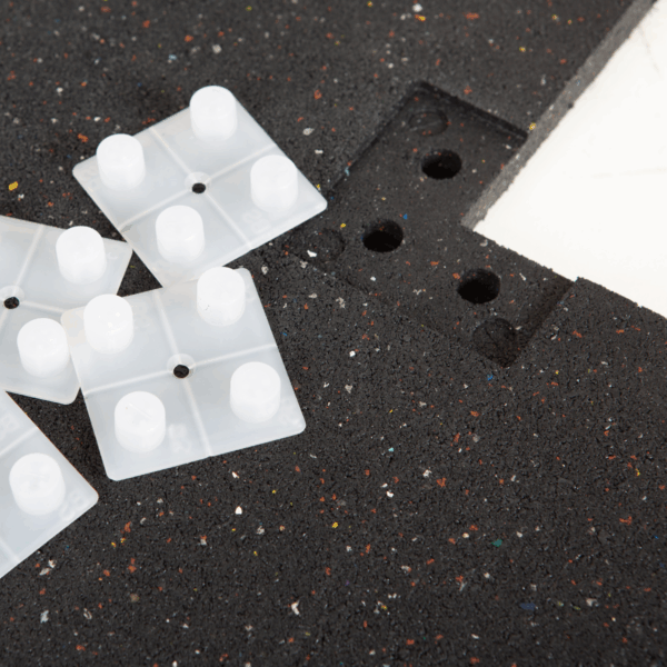 mat_10 Connect+ corner finish | Premium rubber fitness floor