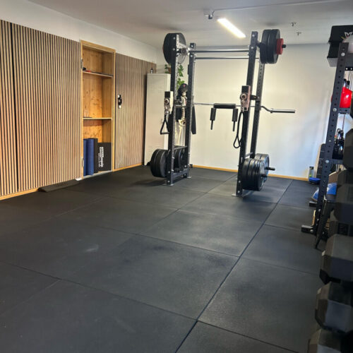 Tapis de sol en caoutchouc 100 x 100 x 1.5 cm 36 m2 | Occasion